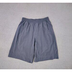 Lululemon Men Soft Shield Sz (M) Workout Shorts Inseam 10” Unlined Blue Athletic